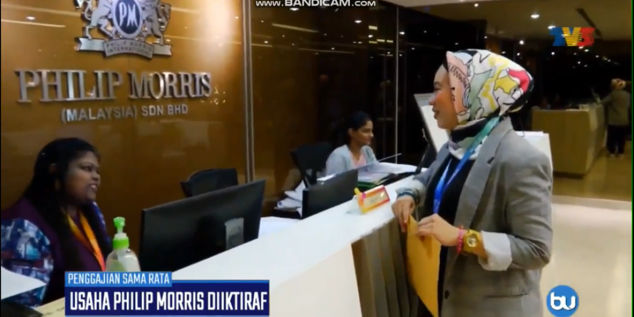 Philip Morris Malaysia is for Equal pay for Equal Work