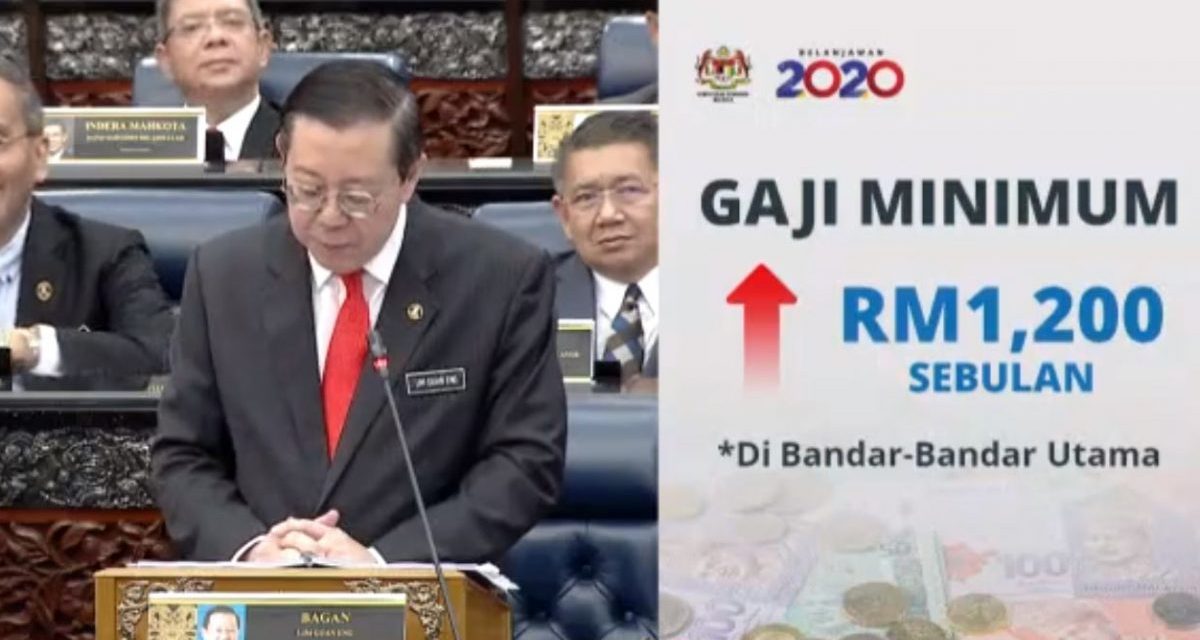 New RM1,200 minimum wage to take effect on Jan 1 in towns under 57 city councils